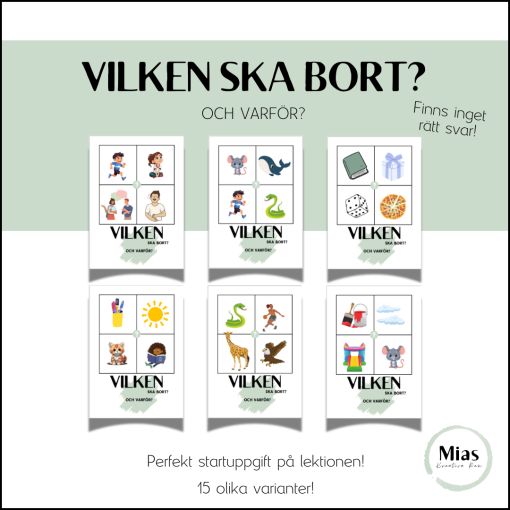 Vilken ska bort?