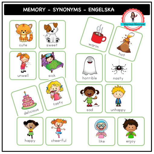 Memory - synonyms - English