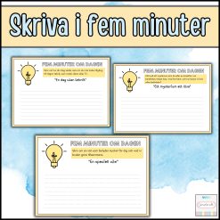 Skrivuppdrag (fem minuter om dagen)