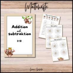 Mattehäfte - Addition/Subtraktion 0-10