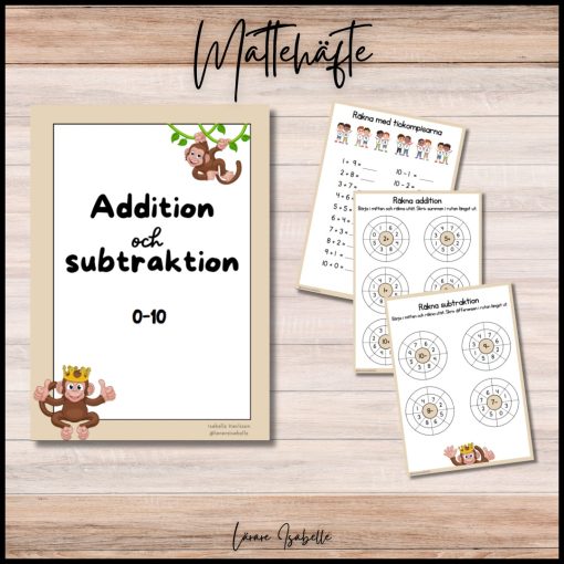 Mattehäfte - Addition/Subtraktion 0-10