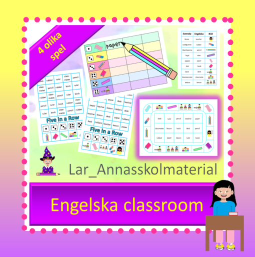 Engelska Classroom 4 spel