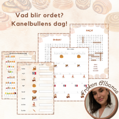 Vad blir ordet? Kanelbullens dag!