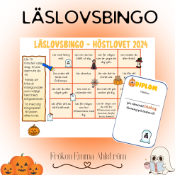 HALLOWEEEN - LÄSLOVSBINGO 2024