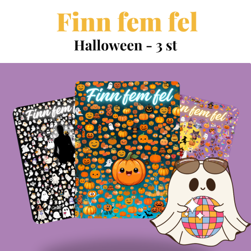 Finn fem fel - Halloween