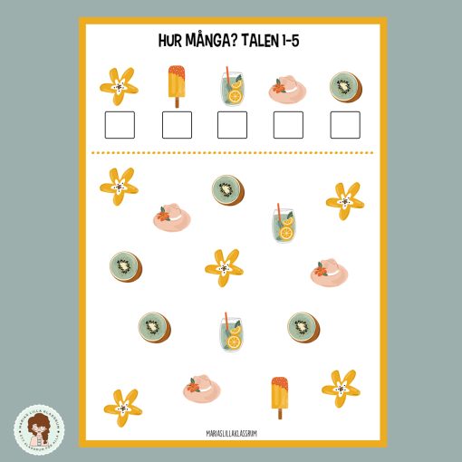 Hur många?1-5