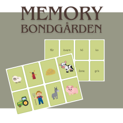 Memory - bondgården - ord & bild