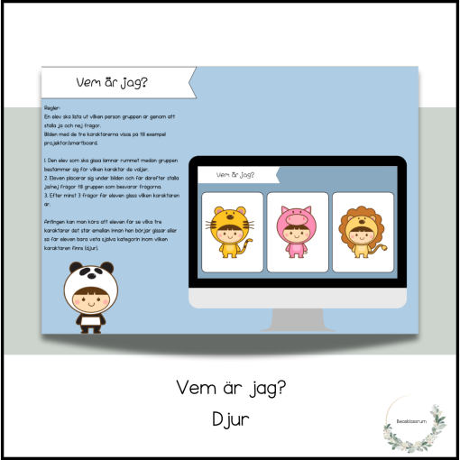 Vem är jag? Djur
