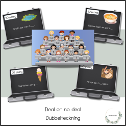 Deal or no deal - dubbelteckning