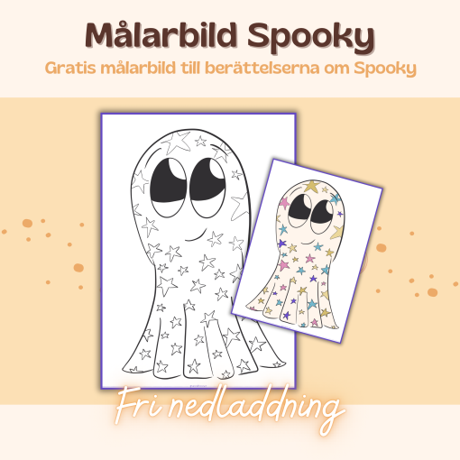 Målarbild - Spooky