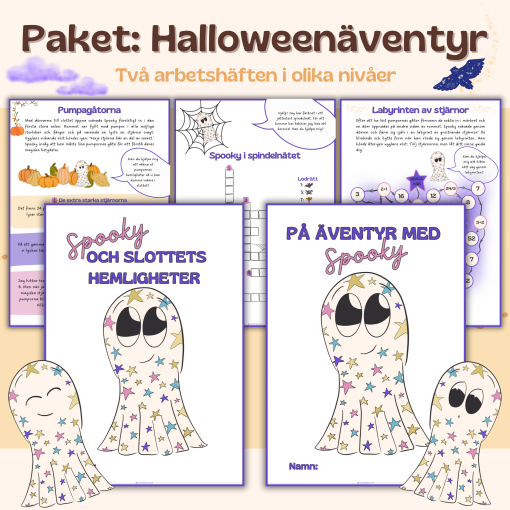 Paket: Spooky halloweenhäften