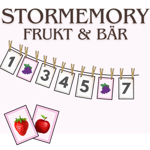 Stormemory - frukt & bär