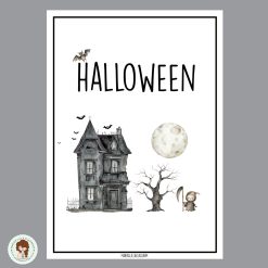Halloweenpaket - 21 sidor