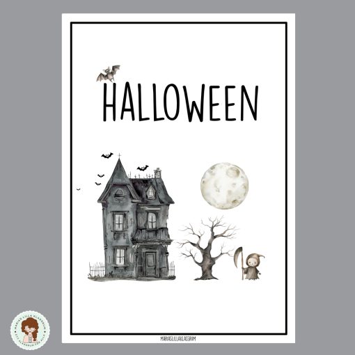 Halloweenpaket - 21 sidor