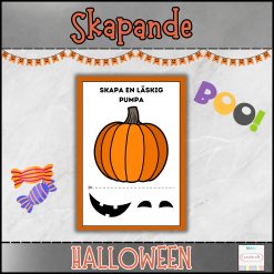 Skapa en läskig pumpa
