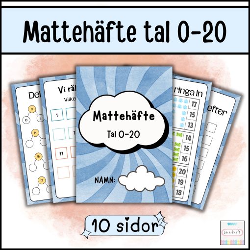 Mattehäfte (tal 0-20)