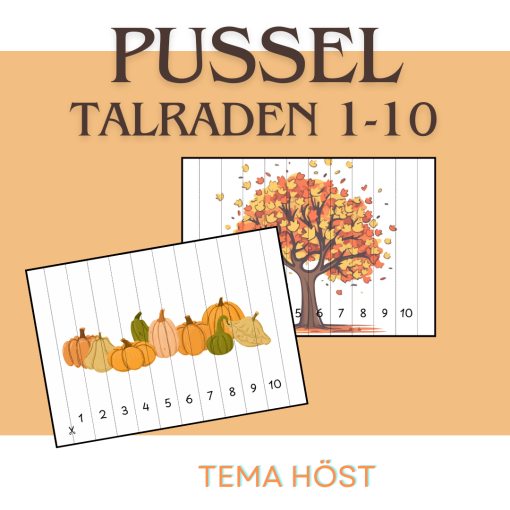 Pussel - 1-10 - Höst