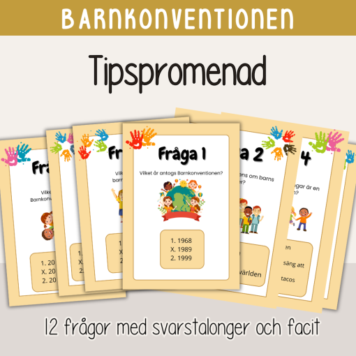 Barnkonventionen - Tipspromenad