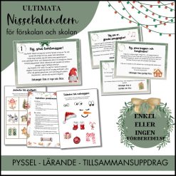 Nissebrev | Nisseuppdrag | för Förskola och Skola