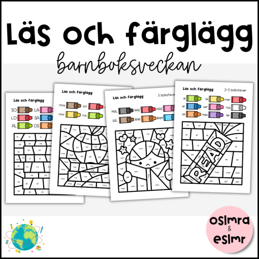 Läs och färglägg - Barnboksveckan