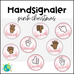 Pink Christmas - Handsignaler