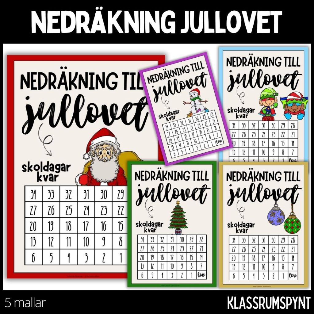 Nedräkning till jullovet Teach Academy
