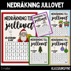 Nedräkning till jullovet