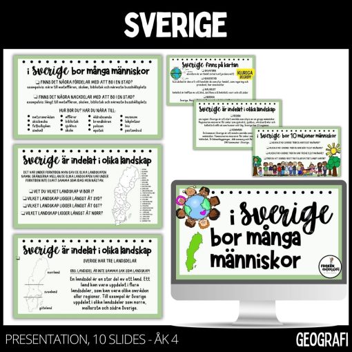 Sverige - presentation - 10 sidor
