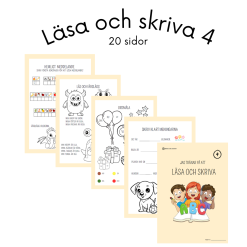 Jag tränar på att läsa och skriva (Nivå 4)