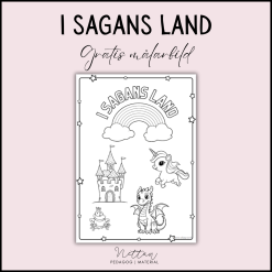Målarbild i sagans land
