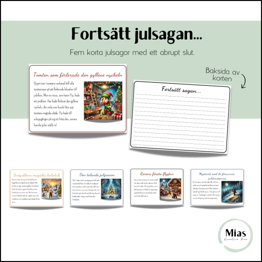 Fortsätt julsagan...