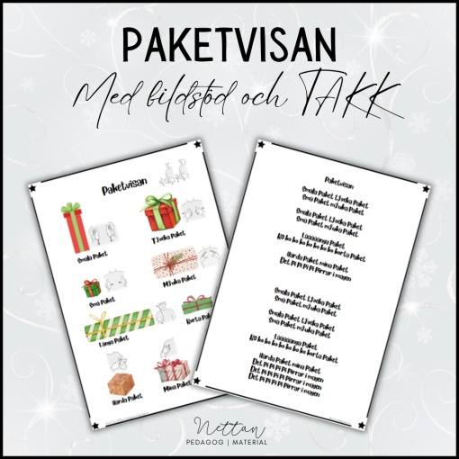 Paketvisan med TAKK