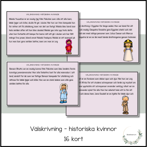 Välskrivning - historiska kvinnor
