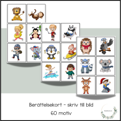 Berättelsekort - 60 motiv