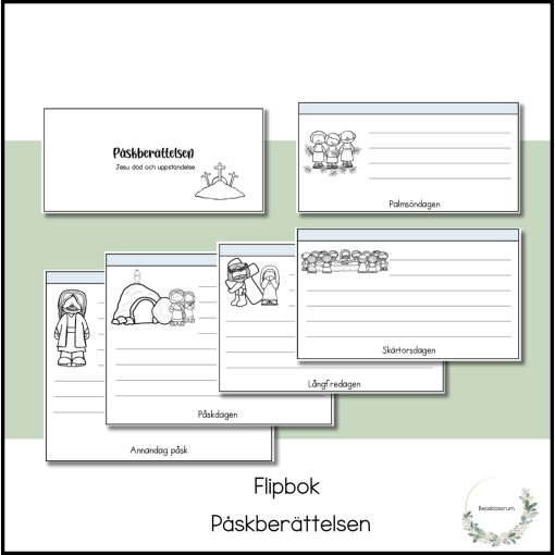 Flipbok - påskberättelsen