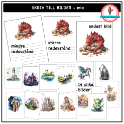 Skriv till bilder - mix