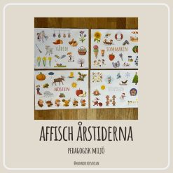 Affisch årstiderna