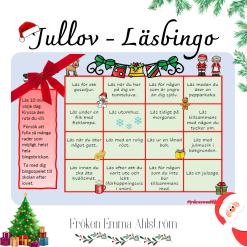 LÄSBINGO - JULLOV 2024