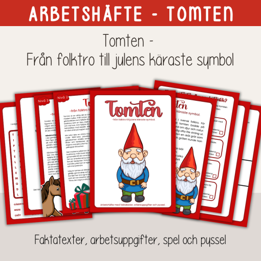 Häfte - Tomten - Från folktro till julens käraste symbol - Jul