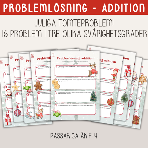 Jul - Problemlösning addition