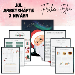 Jul - arbetshäfte i 3 nivåer