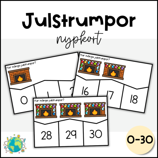 Nypkort - Julstrumpor