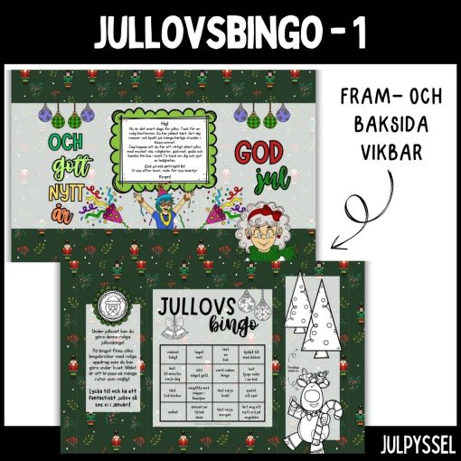 Jullovsbingo / jullovspresent - 1