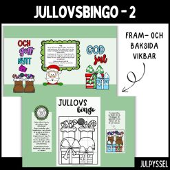 Jullovsbingo / jullovspresent - 2