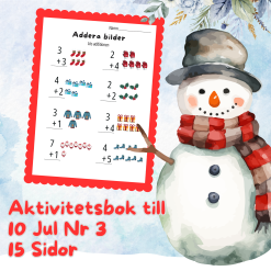 Aktivitetsbok till 10 Jul Nr 3 – 15 Sidor