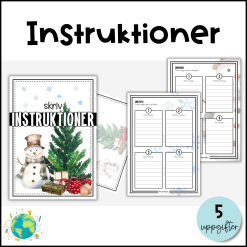 Skriv instruktioner - Jul