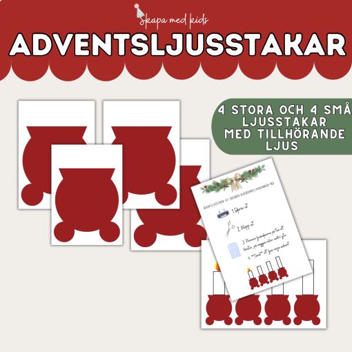 Adventsljusstakar