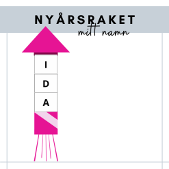 Mitt namn - nyårsraket