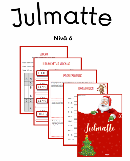 Julmatte - Nivå 6
