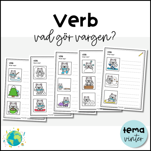 Verb - Vad gör vargen?